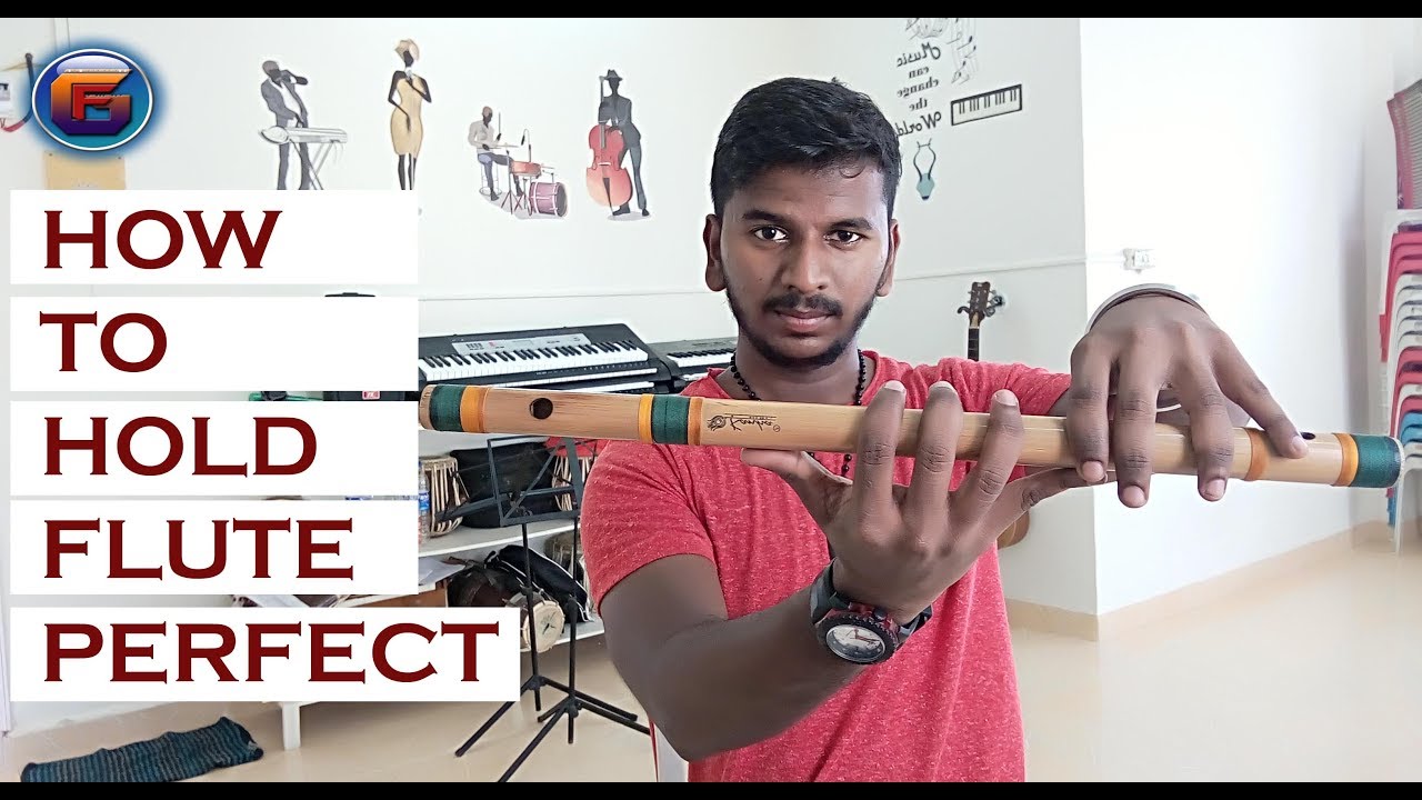 I  HOW TO HOLD FLUTE  I  FOR BEGINNERS  I  SECOND STEP  I