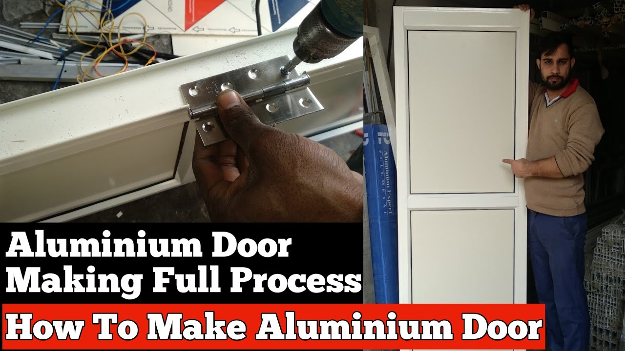 How To Make Aluminium Door🔥| Aluminium Door Design🔥| How To Make Aluminium Window And Door🔥| Door