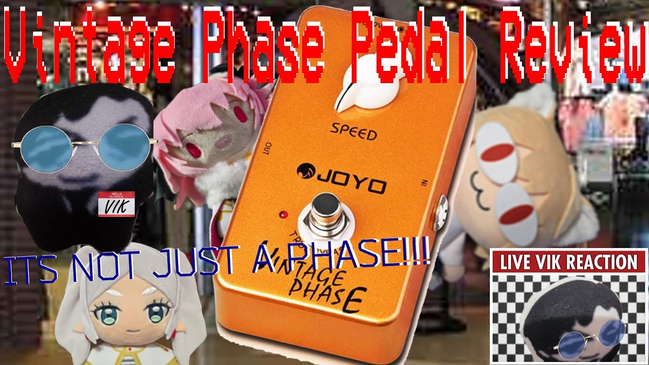 Joyo Vintage Phase Pedal Review and Demonstration On A Synth