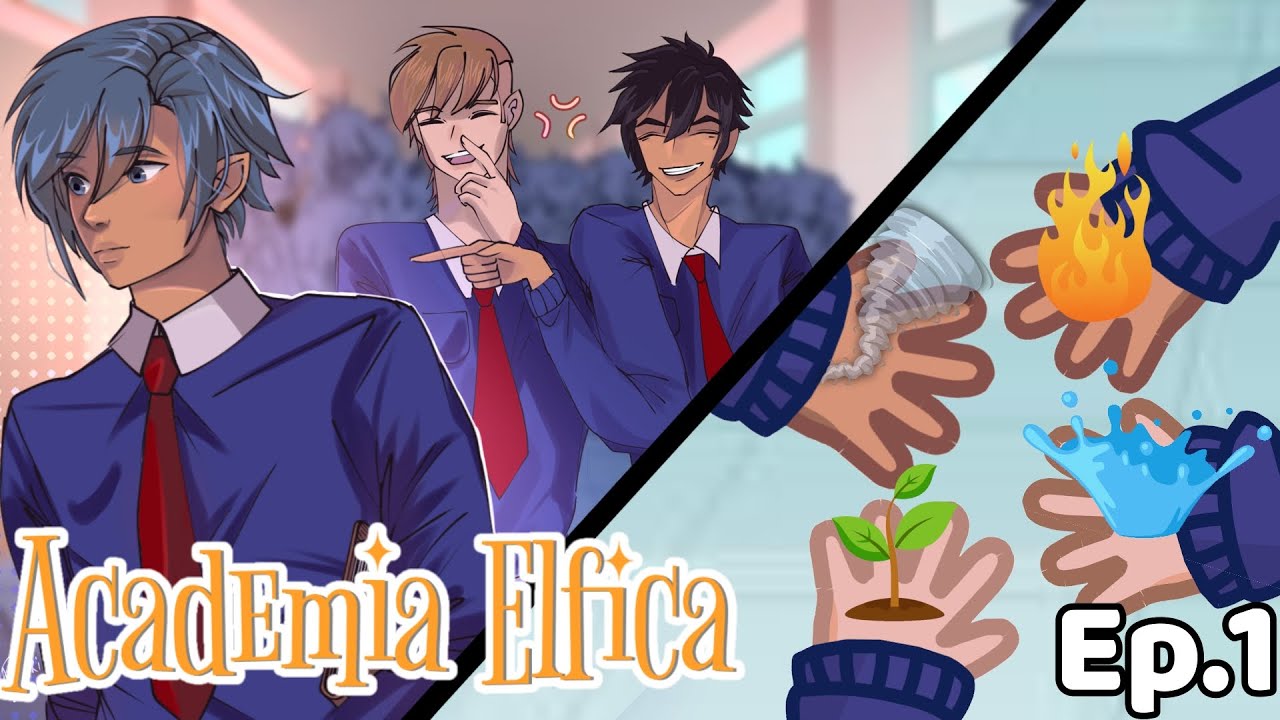 Academia Élfica💫 Ep1  | "Entre Dos Mundos" 💫| Gacha Voice Acted Series