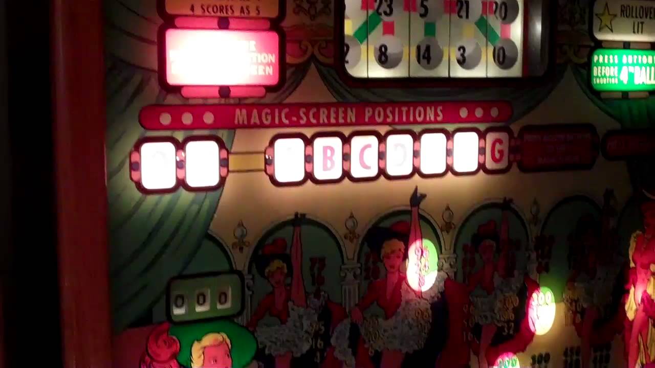 BALLY BINGO PINBALLS    Shacky's Shed, Nov 5th 2011