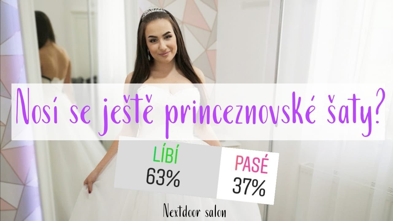 Nosí se ještě široké svatební šaty?