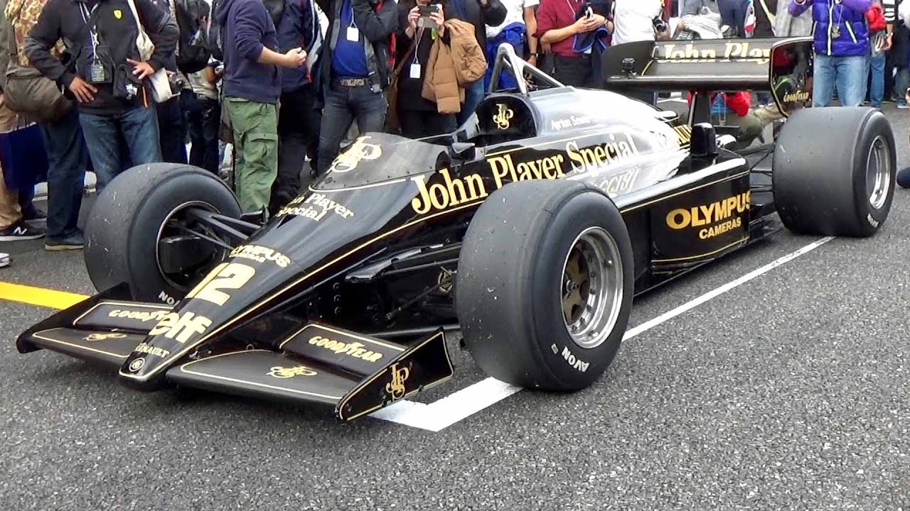 Lotus 97T V6 Turbo Sound - at Suzuka Circuit
