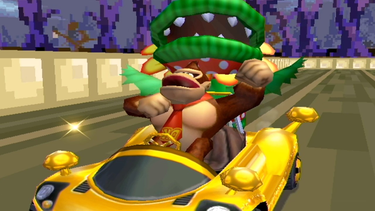Mario Kart Double Dash RTGP - 100% Walkthrough Part 23 Gameplay - Mirror Mode GBA Boo Lake with DK