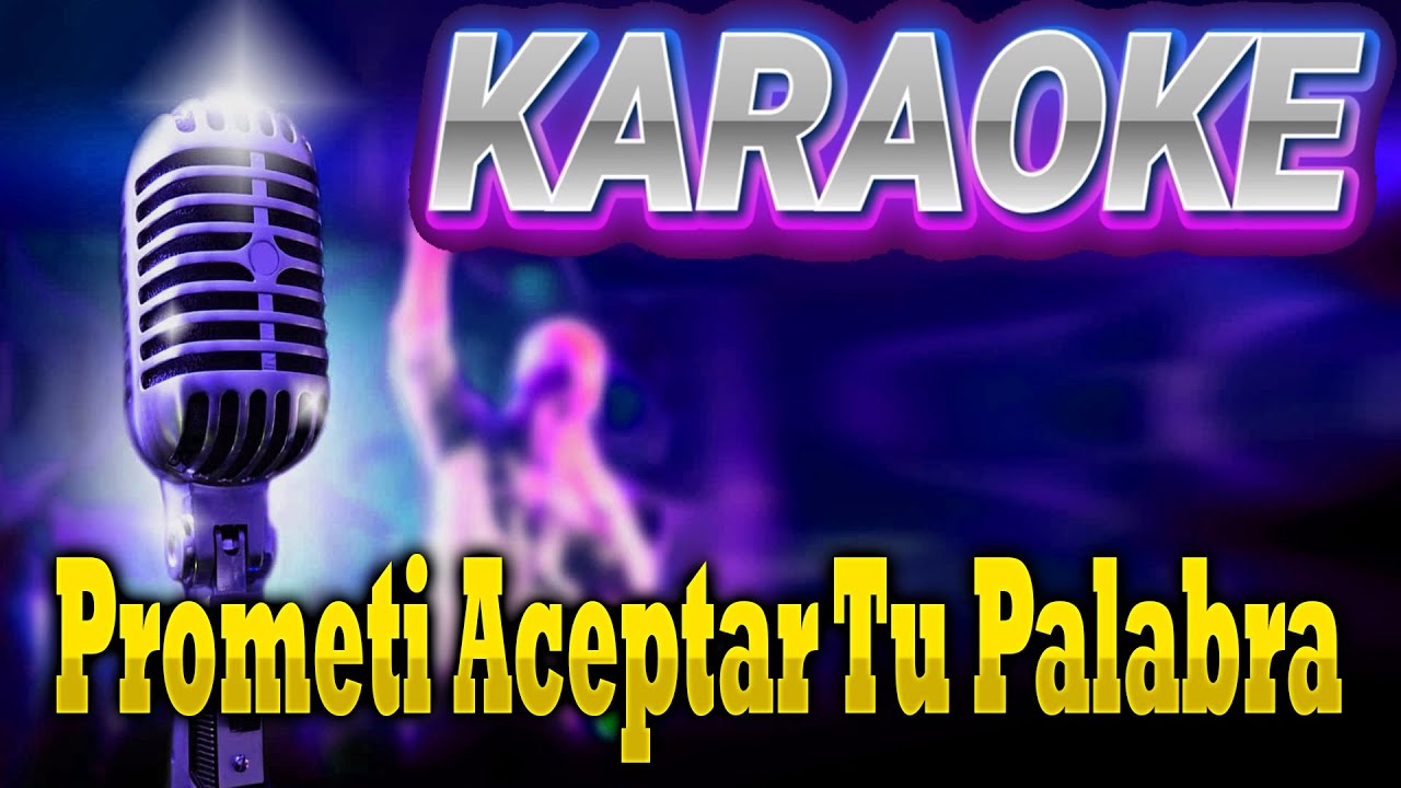 Prometi aceptar tu palabra / Leonardo Gamez Pista Karaoke 2024