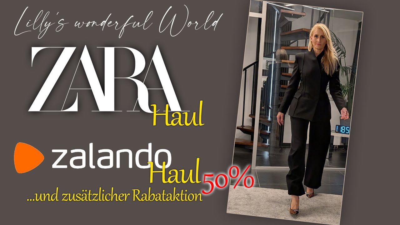 ZARA UND ZALANDO HAUL... mit 50%