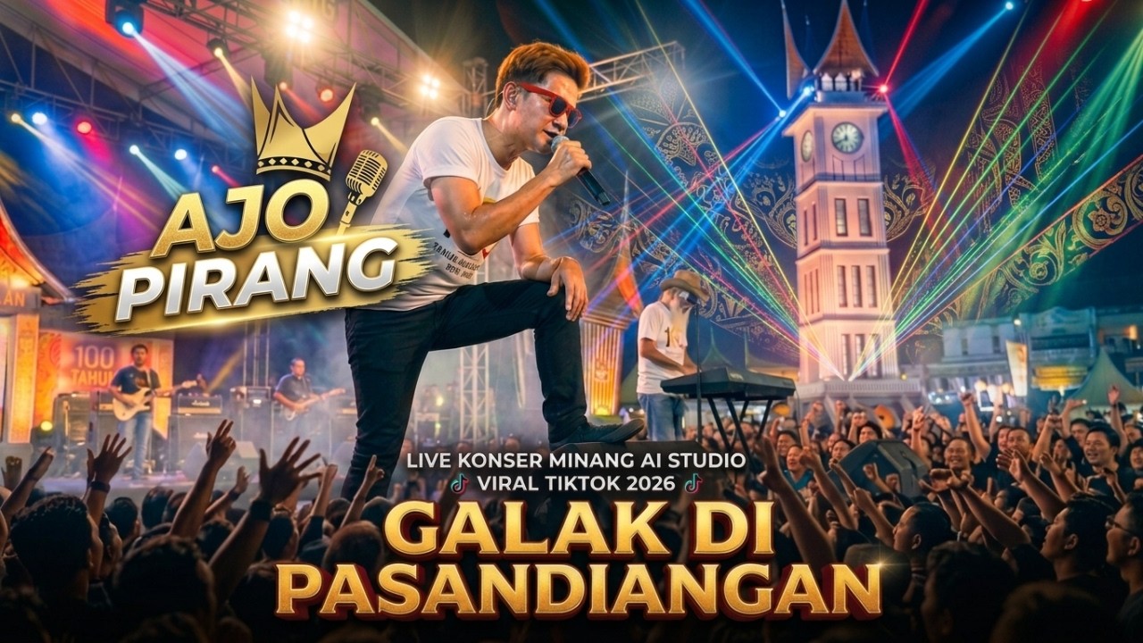 GALAK DI PASANDIANGAN (Live Konser Minang AI) KONSER PENUH DRAMA-  🥀 [COVER MINANG AI STUDIO]