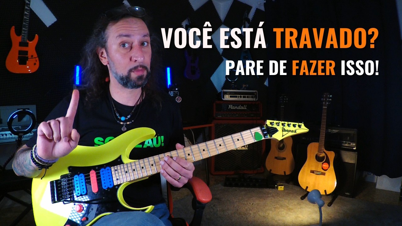 6 Hábitos Que Estão Travando Sua Evolução na Guitarra