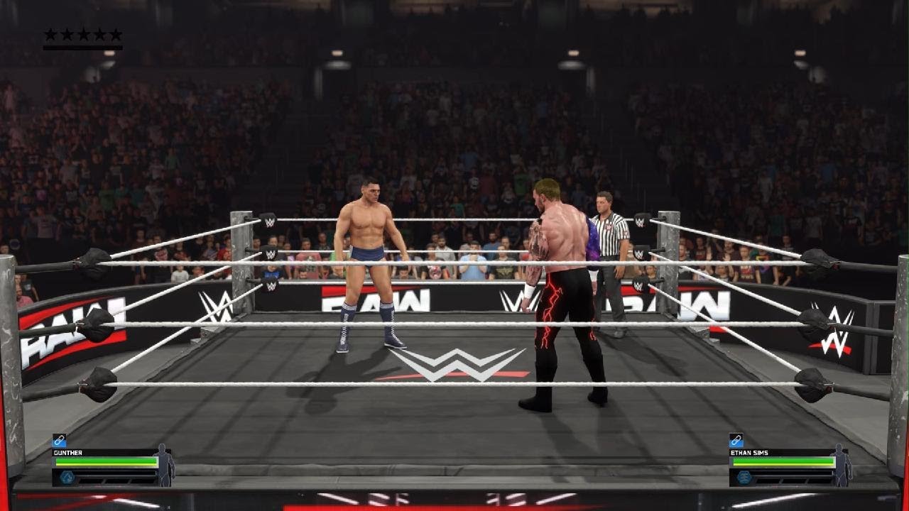 Ethan vs Gunther 3- Last Man Standing