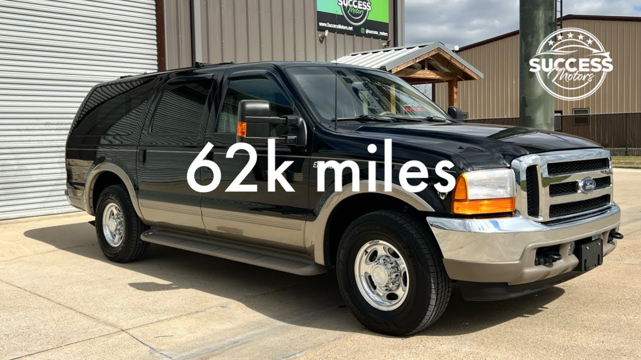 62k mile 2001 Ford Excursion Limited V10**Brand NEW condition**Better than a diesel??