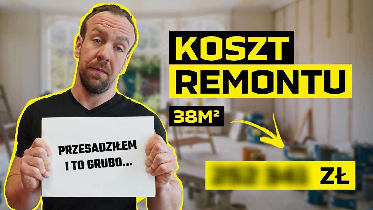 Ile kosztował remont Mieszkania 38 m2 #remont4you