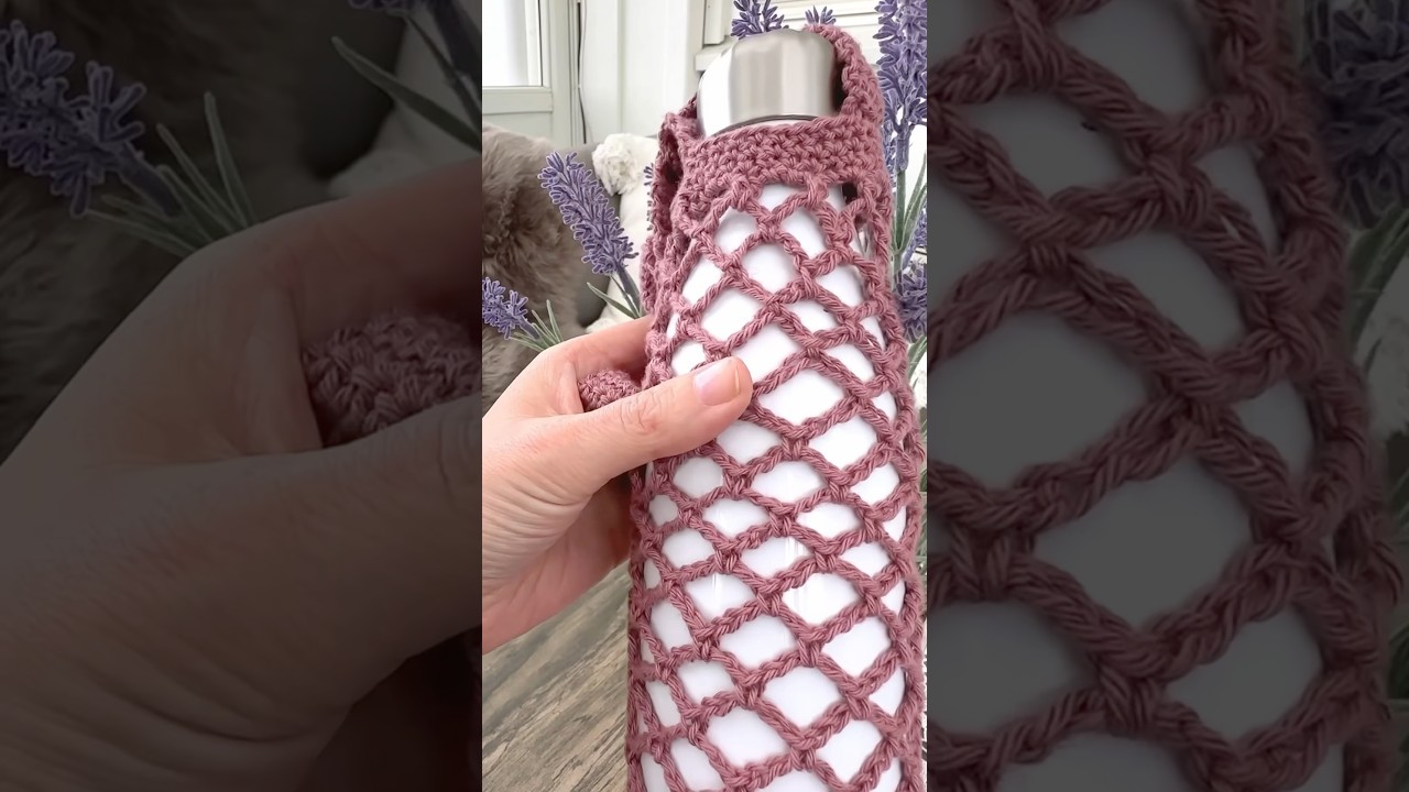 Crochet Bottle Holder &ndash; My Go-To Summer Project! (Free Pattern)
