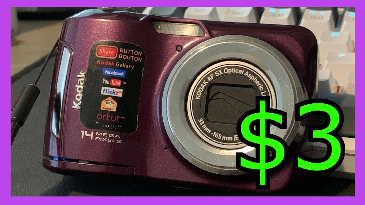 The $3 Goodwill Camera - Kodak Easyshare C195