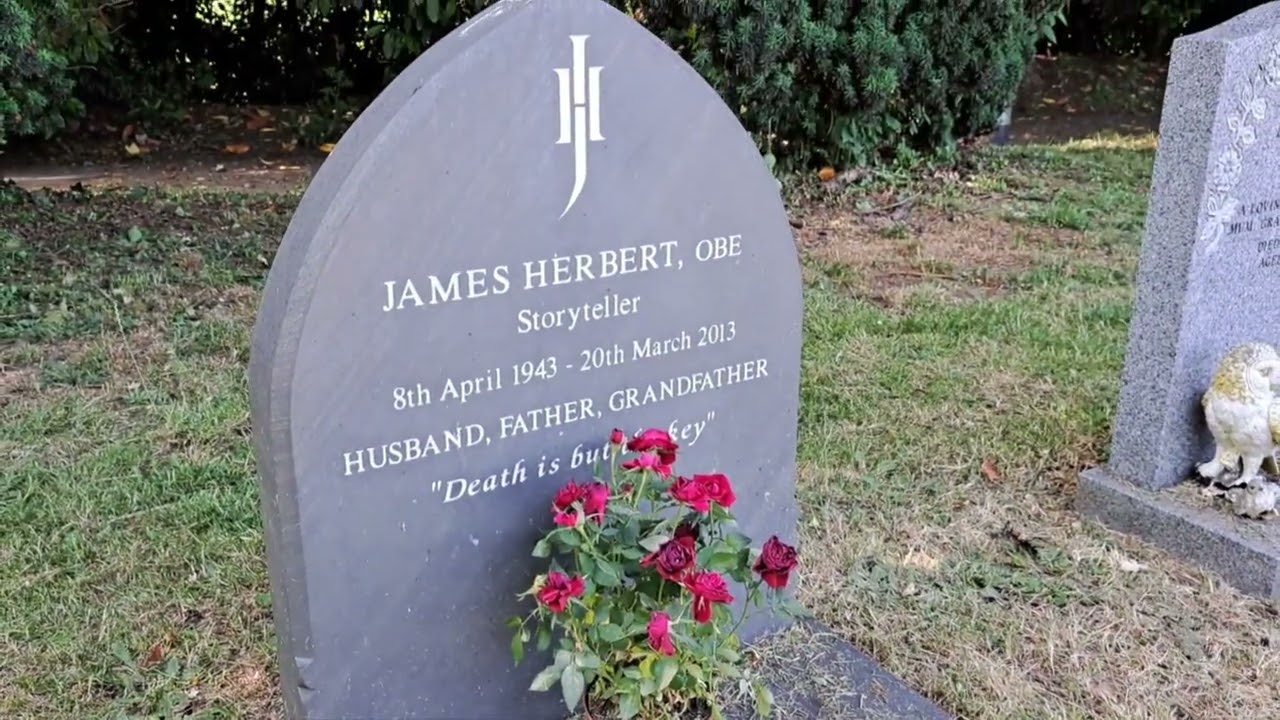 Famous Grave - James Herbert - Author - Celebrity Graveyard