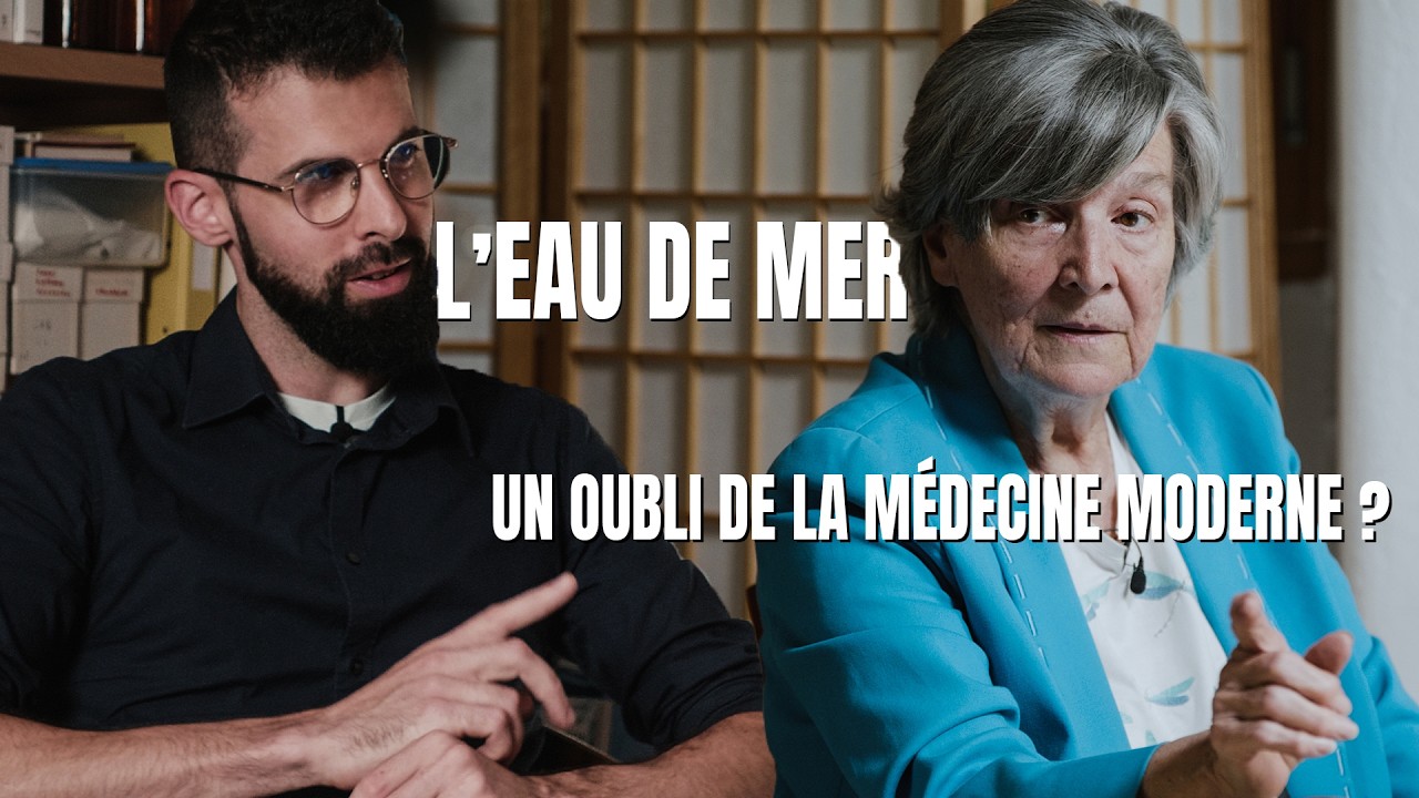 Marie-José Stelling, Docteur ès sciences nous parle de l'eau de René Quinton. 1/2