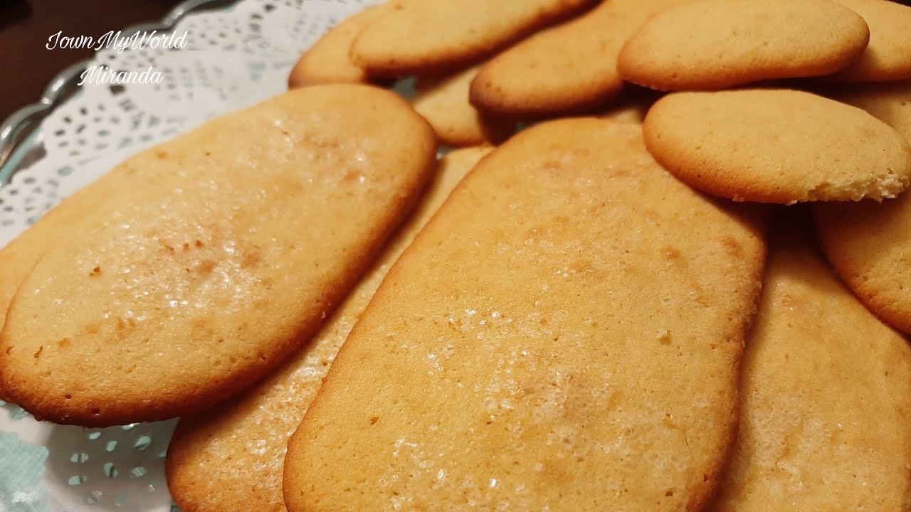 Lenguas Hondureñas  / Ladyfinger cookies