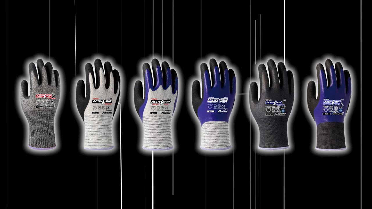 MicroFinish® × NBR Coating Cut-Resistant Gloves 2025