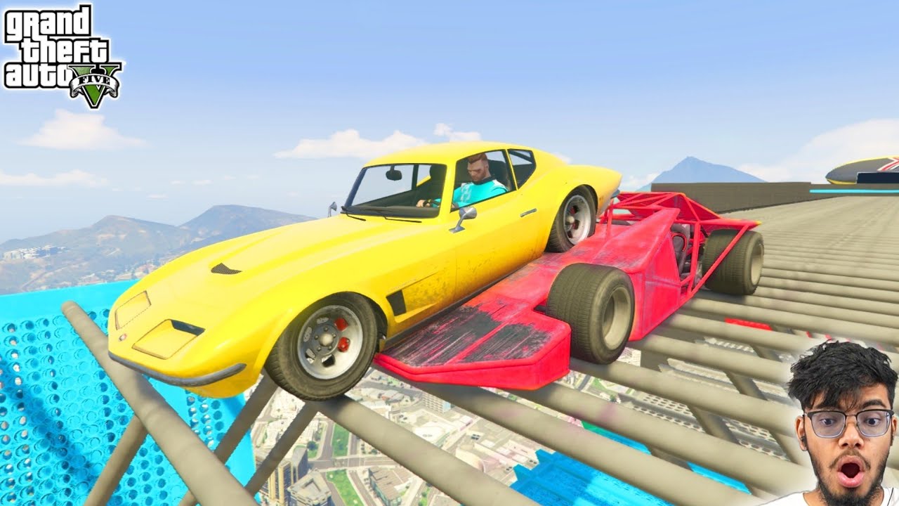 Cars Vs Cars 988.888% People Start Crying After This Challenge in GTA 5!