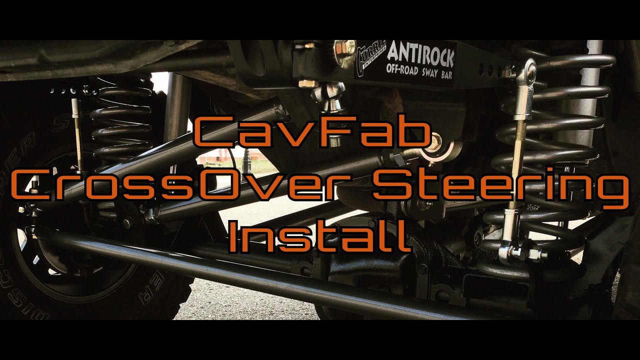 XJ / TJ HD CrossOver Steering Install [By: Out Jeeping] Jeep Cherokee XJ, TJ, ZJ, MJ, LJ