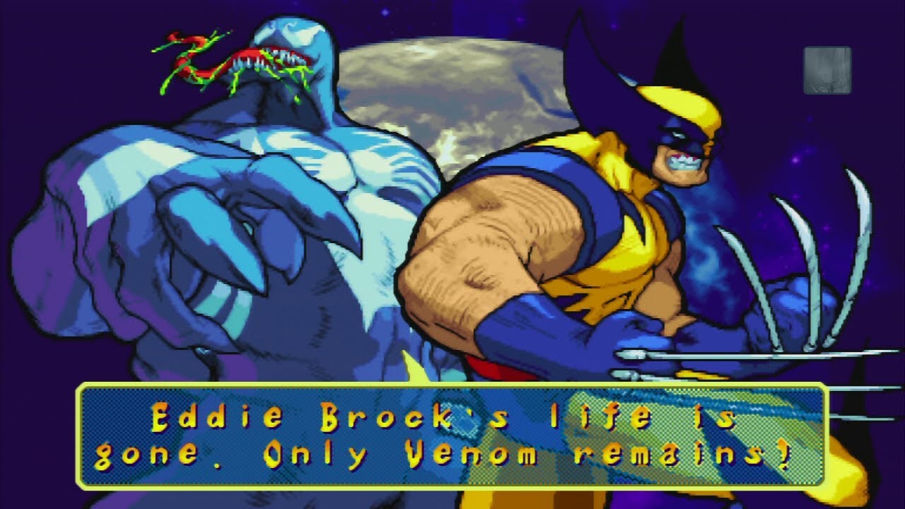 Marvel VS Capcom 1 - Venom/Wolverine - Expert Difficulty Playthrough
