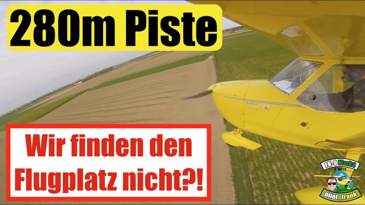 Ultraleichtflugzeug | Heinsberg | FK9 fliegen | Flugplatz Suche | Drama