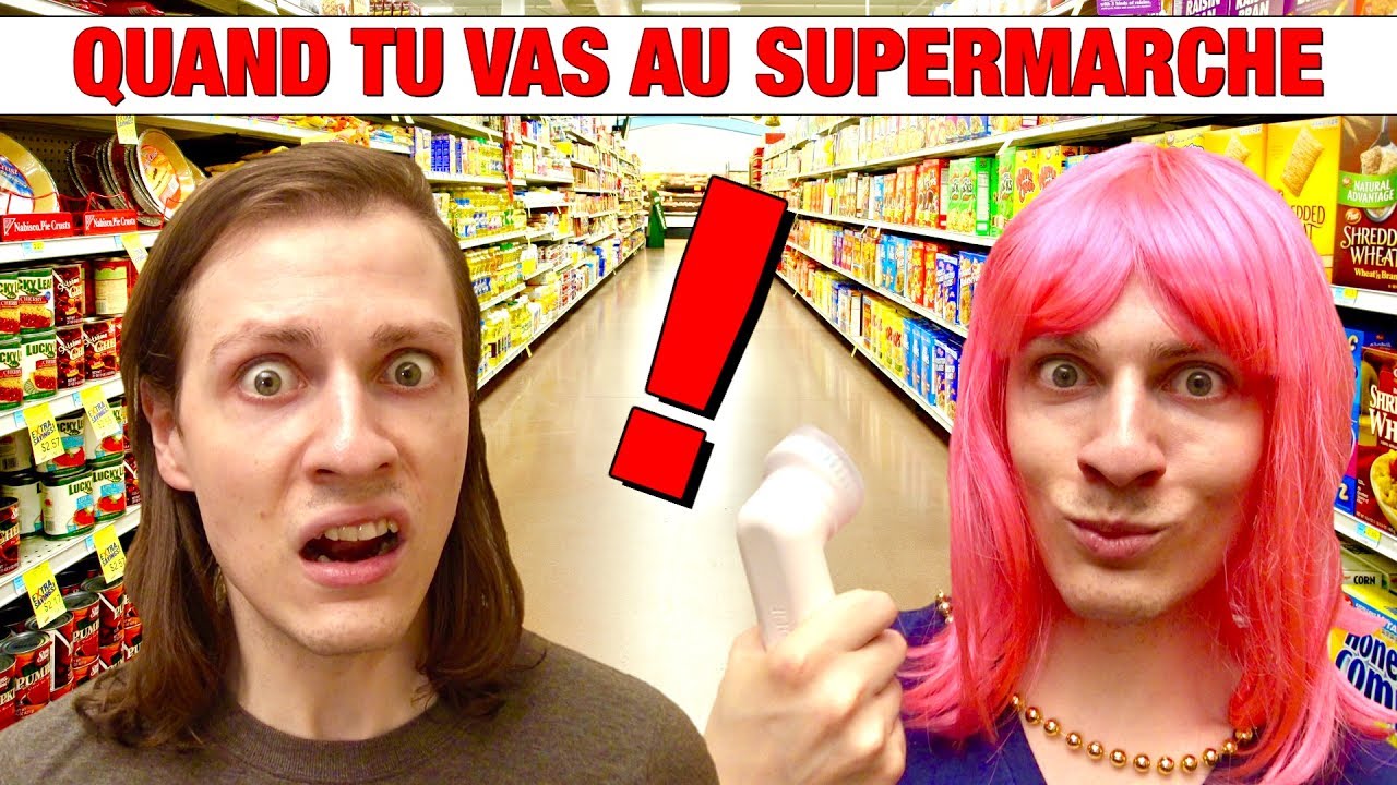 QUAND TU VAS AU SUPERMARCHÉ - MOI VS LES COURSES - DELIRES DE MAX