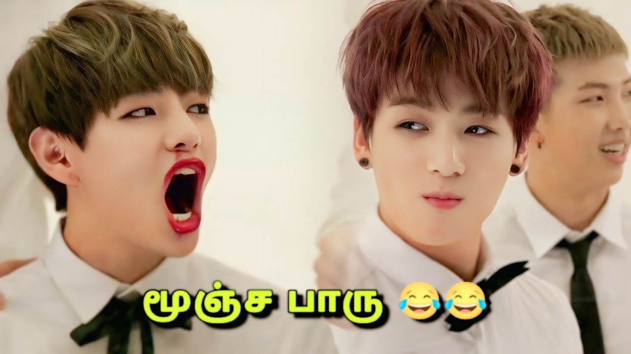 BTS Lipstick game 💄😂 (Tamil Dubbed)