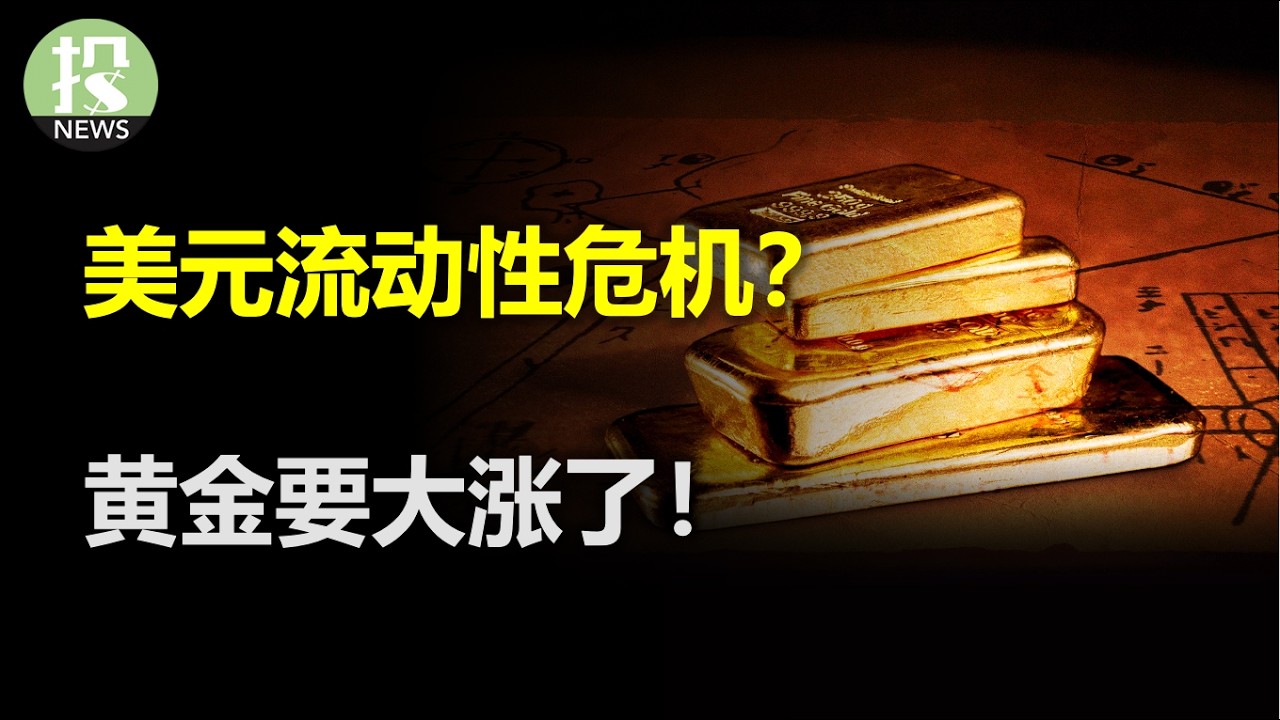 美元流动性危机？黄金要大涨了！黑石也遭信贷影响！美光扛不住了吗？