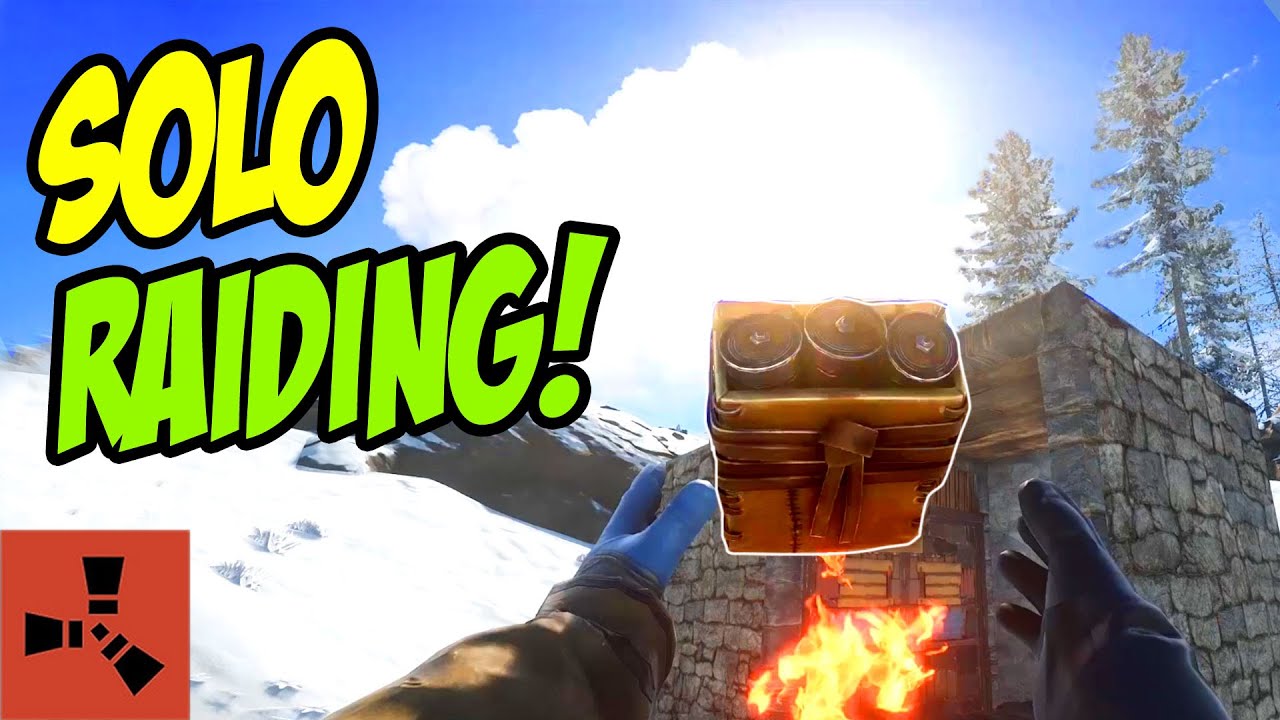 SOLO RAIDING a CLAN FARM BASE and also MY ANOYING NEIGHBORS! | Rust Solo Survival S37E04 | TRAP BASE