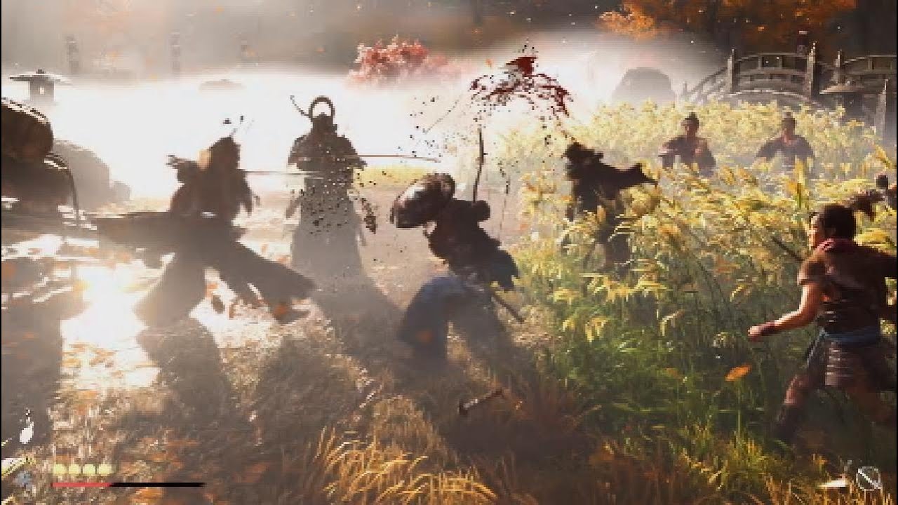 Ghost of Yotei Gameplay PS5 4K Fight