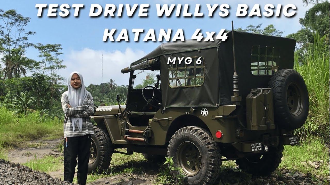 Jeep Willys Ganteng Basic Suzuki Katana | Test Drive | Pesanan dari Jawa Timur