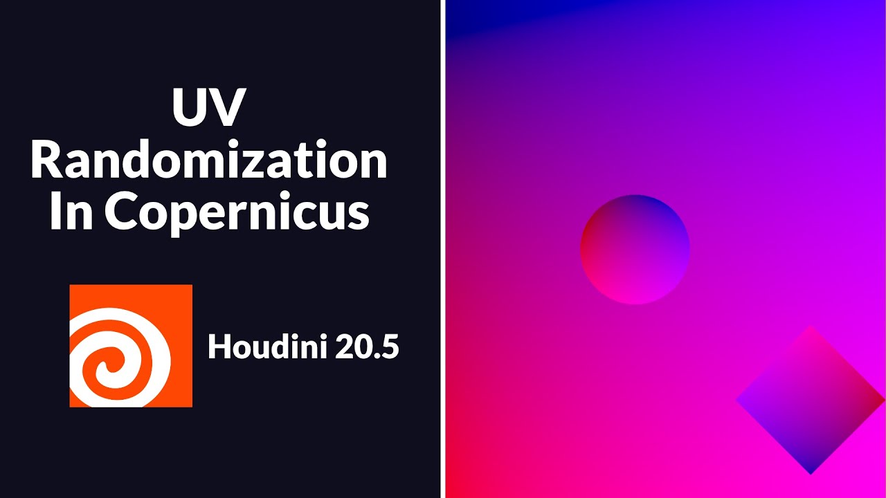 Randomizing UV's in COP's | Intro to COP's | Houdini 20.5