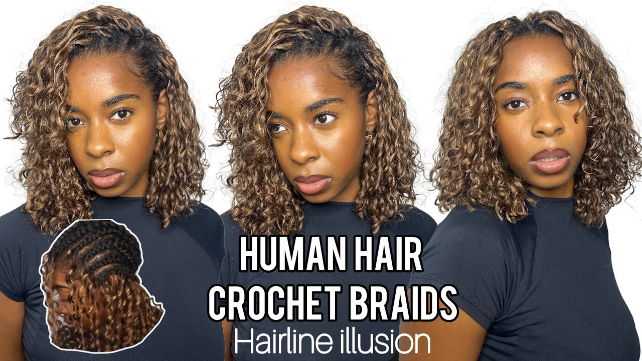 Косички из цветных натуральных волос, связанные крючком | ft Ywigs Hair!