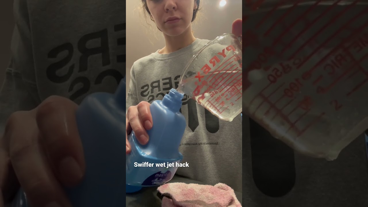 Как заправить швабру Swiffer Wet Jet в домашних условиях