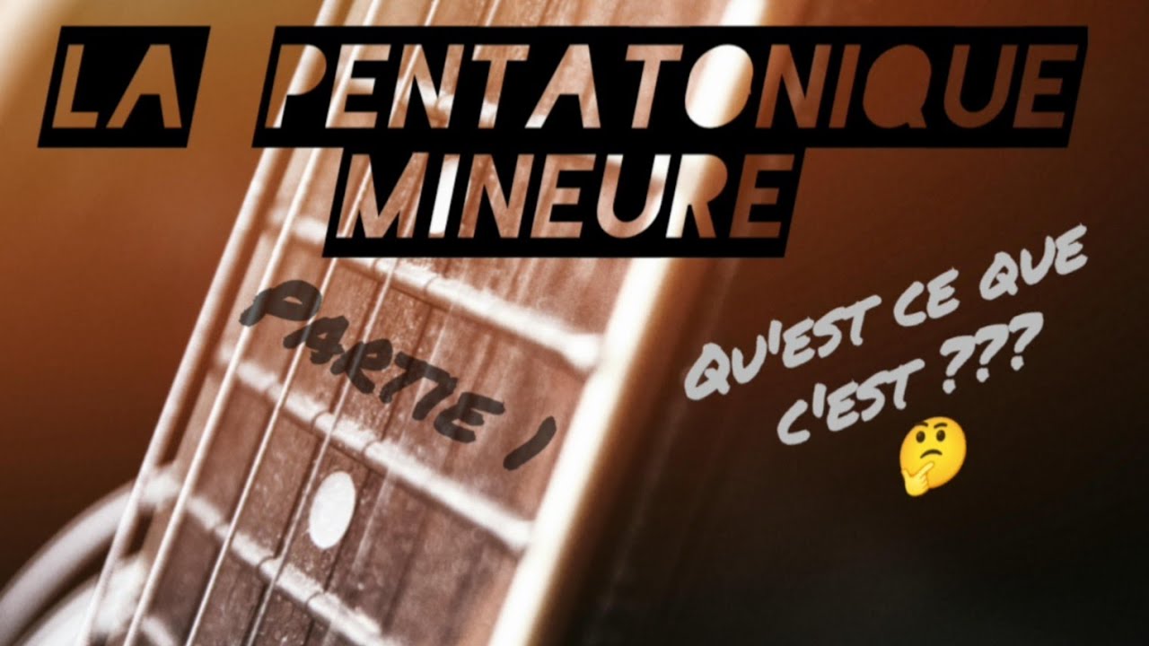 La pentatonique mineure de LA #1 @TutoGuitare345