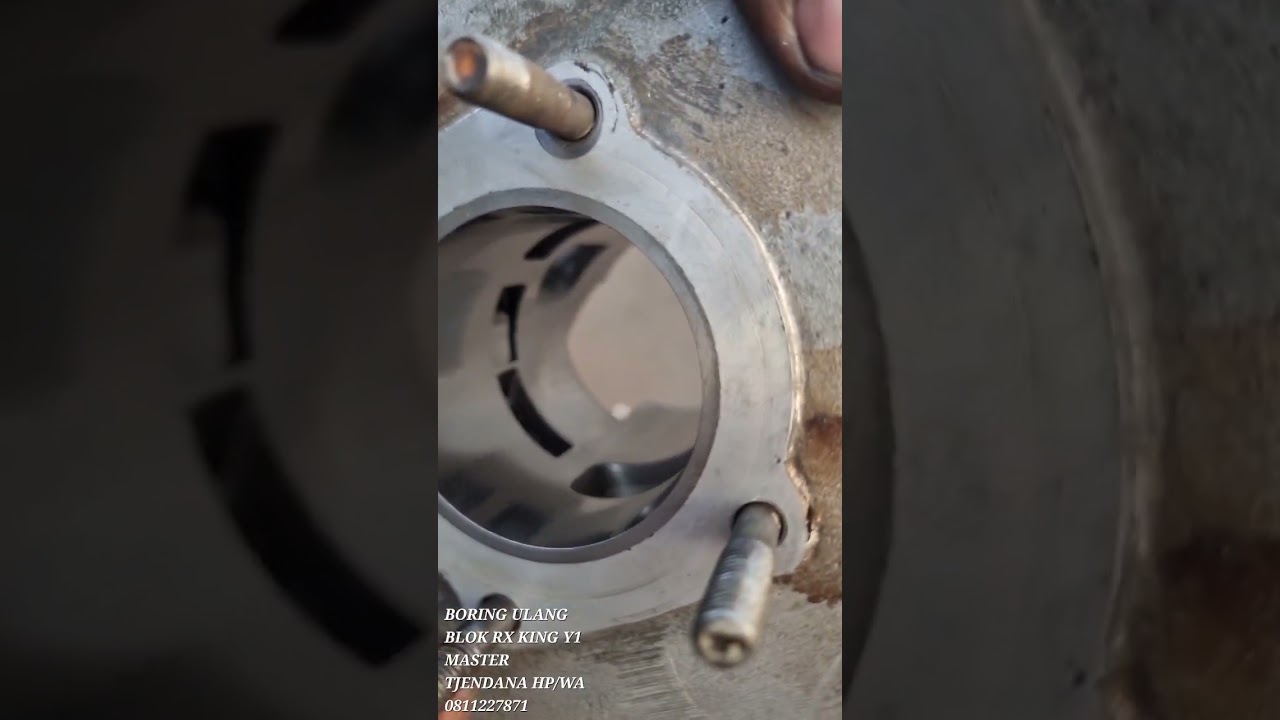 BORING ULANG BLOK RX KING Y1 #rxking #rxkingindonesia #rxking135cc #viralvideo #viralshorts #fyp