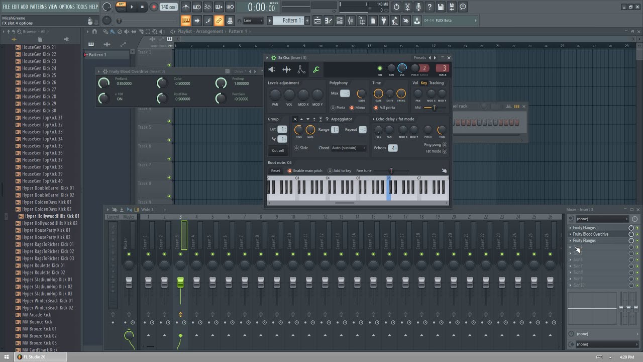 Gritty/Pulsating/Sci Fi Cinematic Bass Synth
