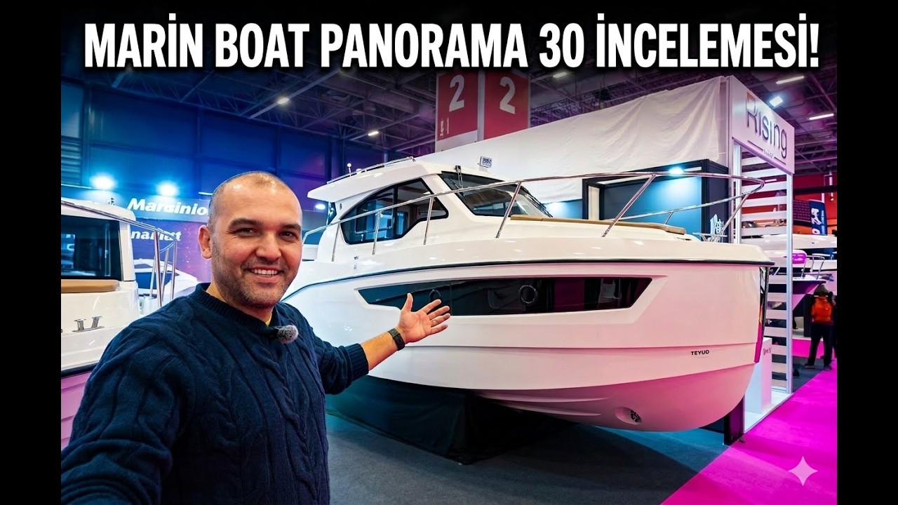 MARİN BOAT PANORAMA 30 İNCELEMESİ- İstanbul Tekne Fuarı 2026