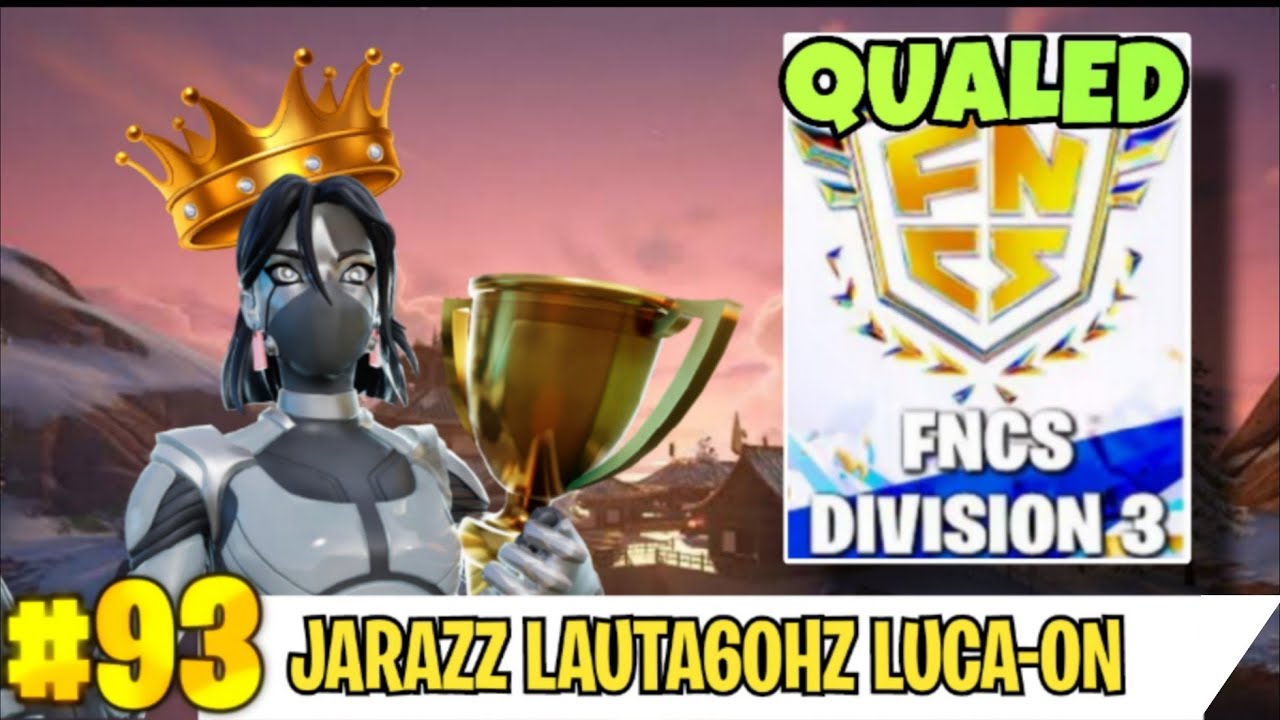 Asi clasificamos a división 2 de la FNCS de trios
