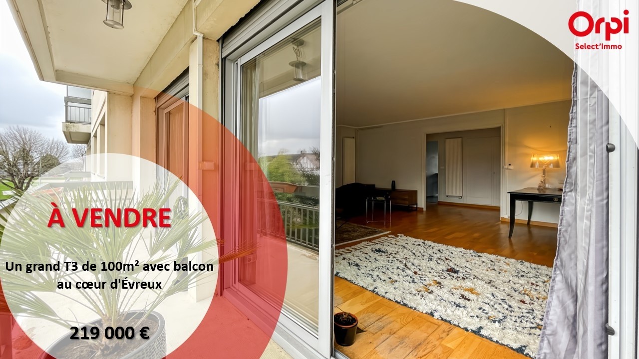 &Agrave; VENDRE - 231 500&euro; - Grand T3 de 100m&sup2; avec balcon et box