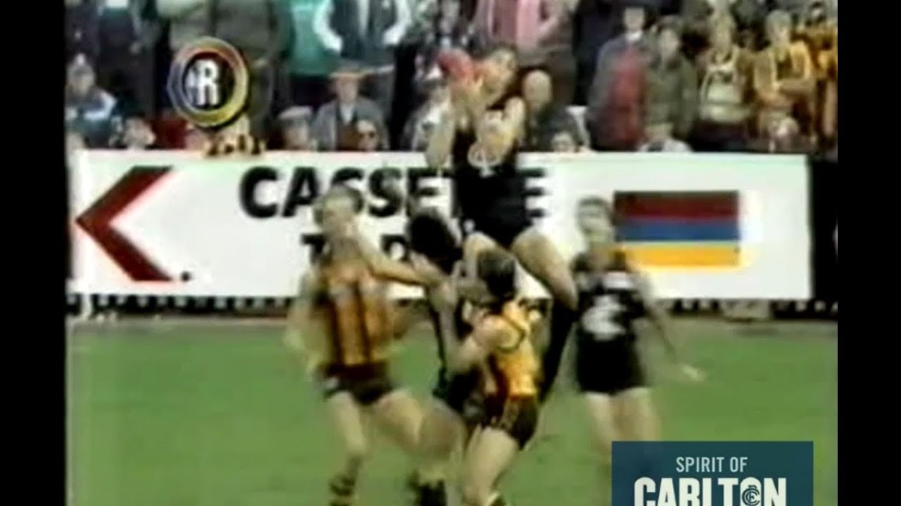 Stephen Silvagni 1985 - Carlton Football Club Past Player
