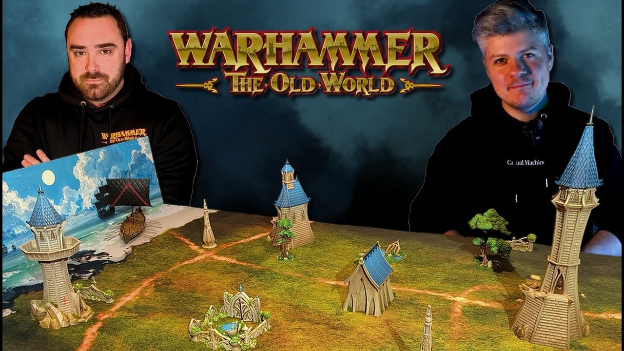 The Old World - Hauts Elfes Vs Loups de Mer - avec @Alphacast_fr