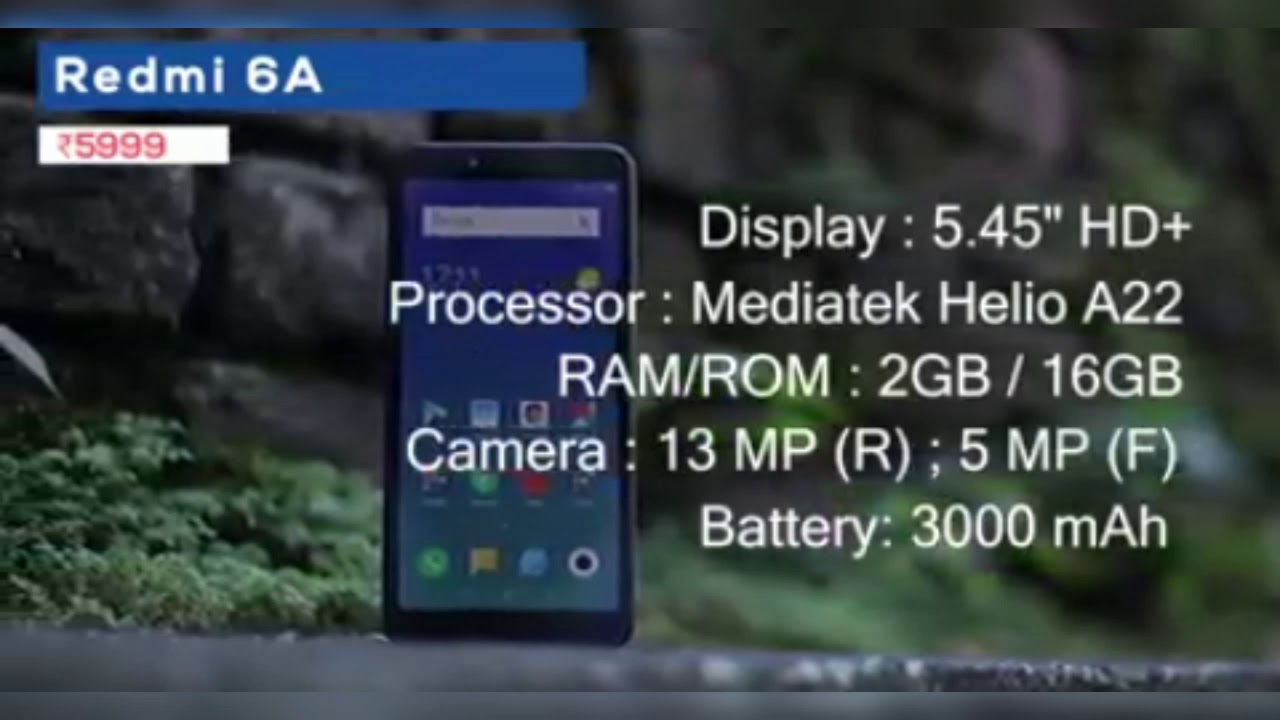 Top 5 4g smart phones under 6000rs India...............