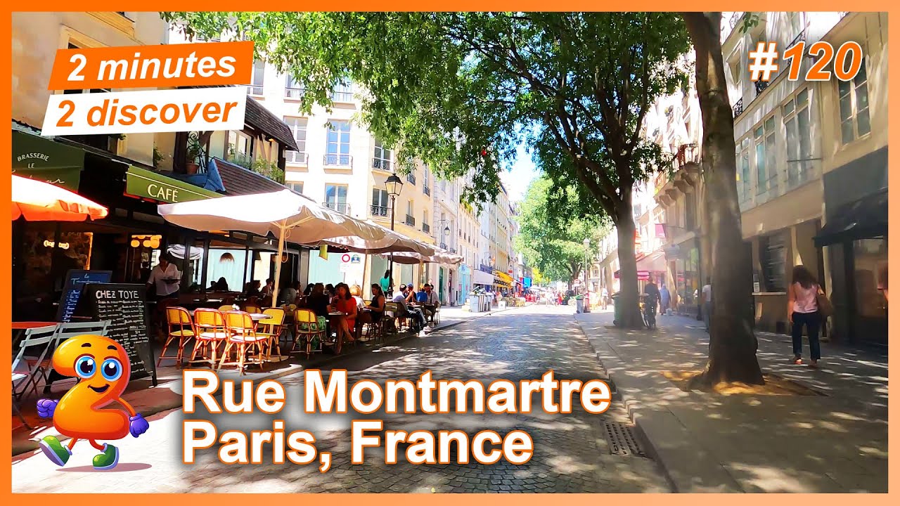 2 minutes 2 discover 120: Rue Montmartre, Paris, France