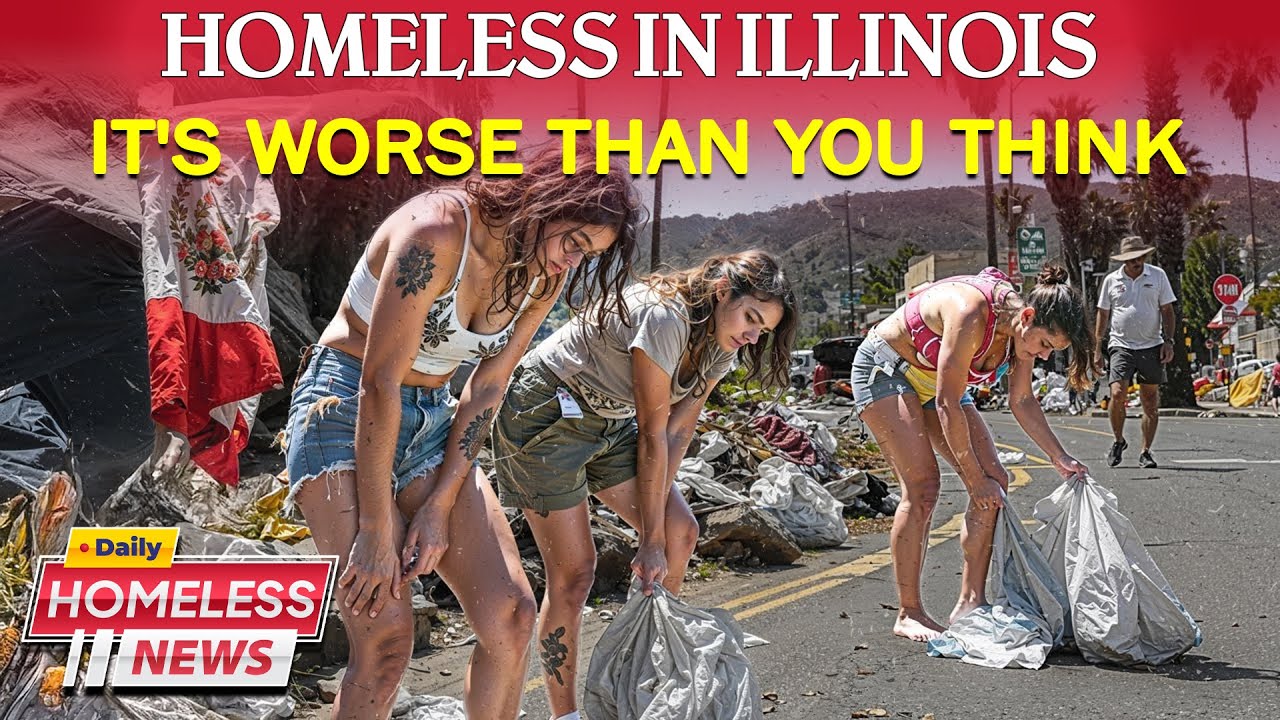 Illinois' Hidden Homeless Crisis: Fentanyl's Deadly Grip Fuels America's Silent Epidemic