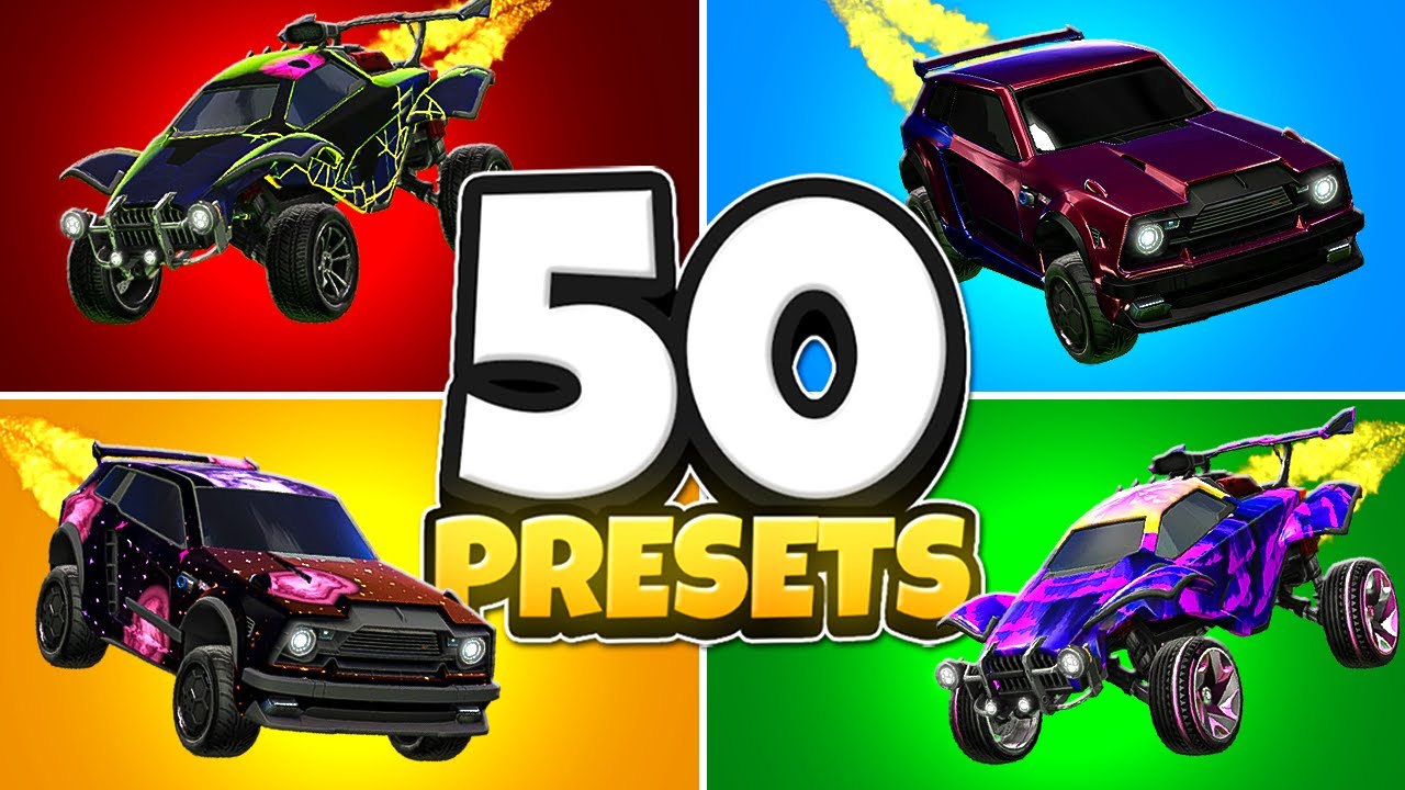 50 SWEATY PRO ROCKET LEAGUE CAR DESIGNS (Zen, Beastmode, Joyo and more!)
