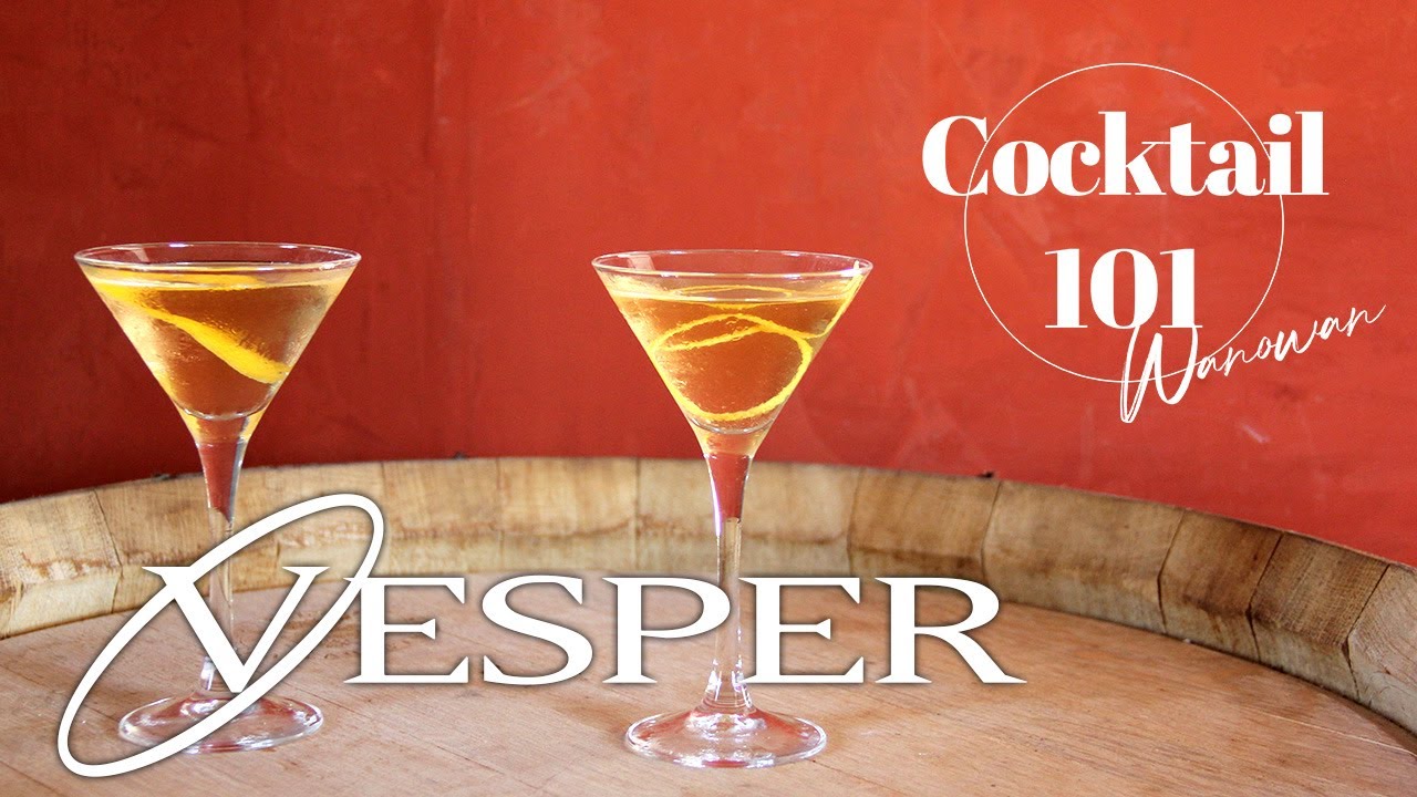 Au shaker pas à la cuillère! Le Vesper de James Bond