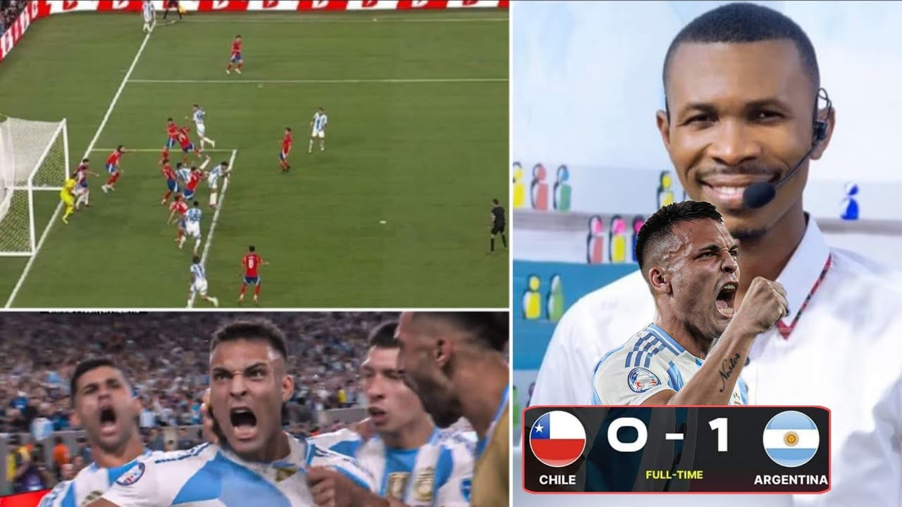 CHILE 0-1 ARGENTINE LAUTARO MARTÍNEZ BITÈ, CLAUDIO BRAVO MVP, ARGENTINE KALIFYE POU 1/8 DE FINAL .
