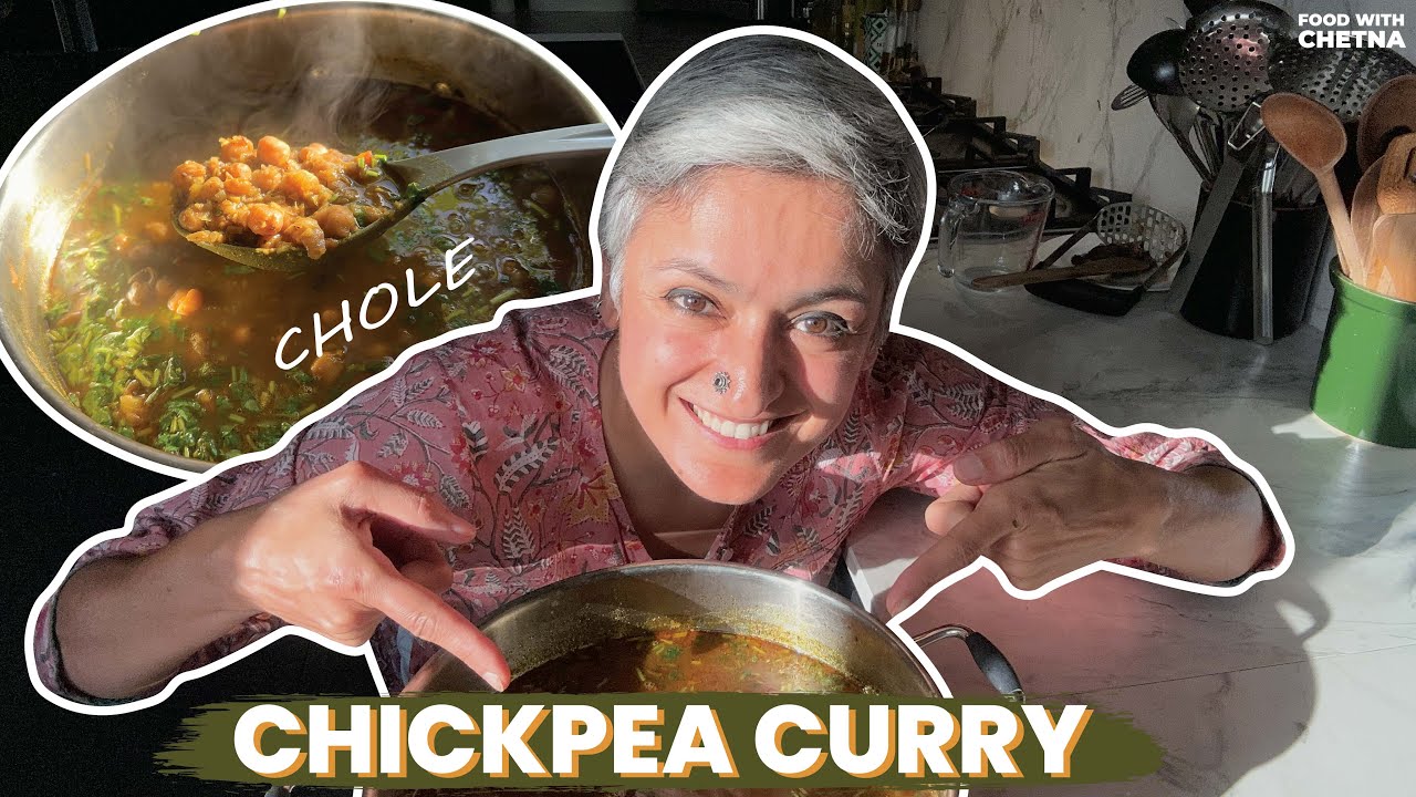 BEST CHOLE | Chickpea Curry Recipe | Healthy, Vegan and Glutenfree