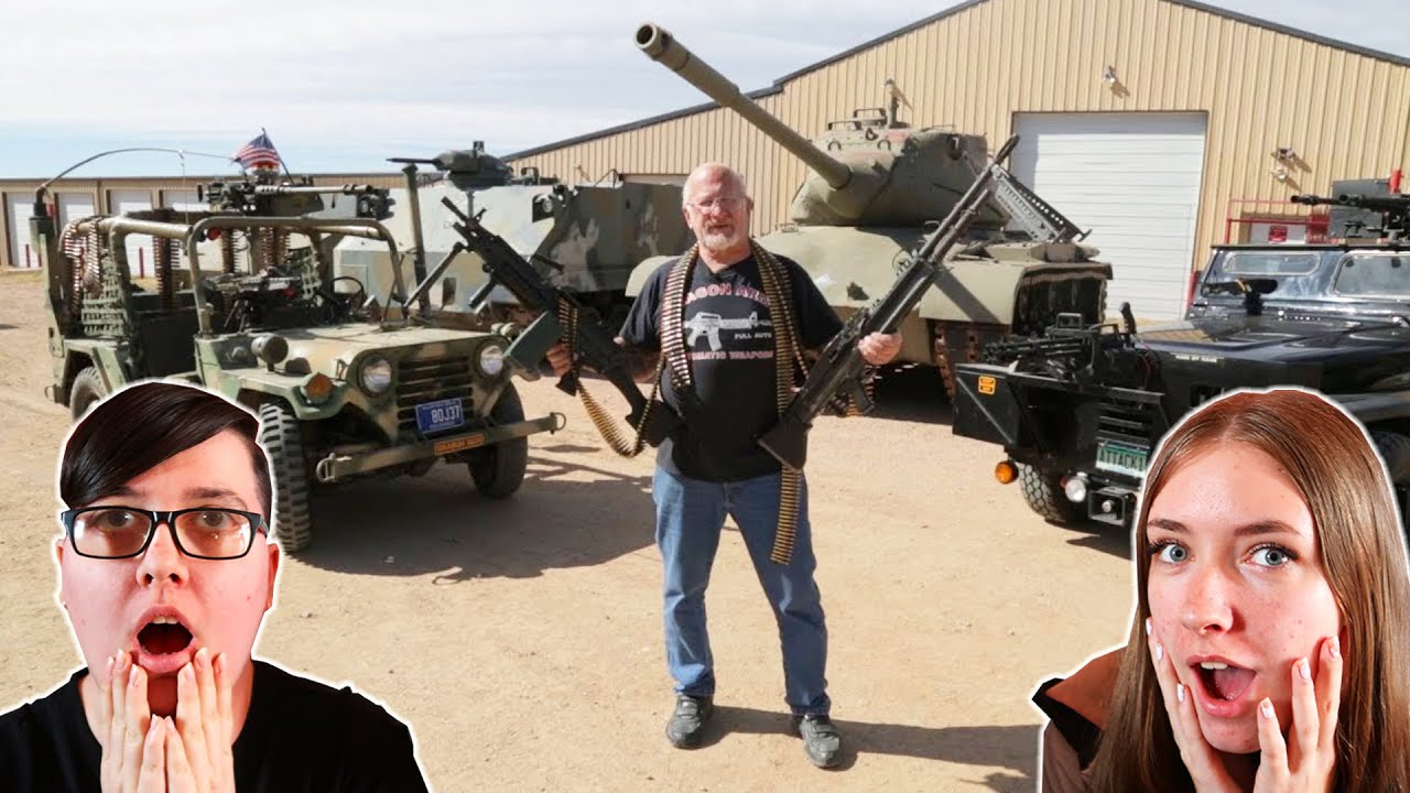 REACTING TO MOST ARMED MAN IN AMERICA